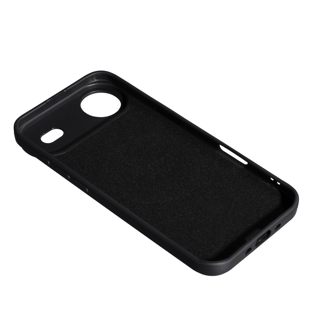 Silicone Case Full Camera Protective (AA)  with MagSafe для iPhone 17 AIR (Black)-1