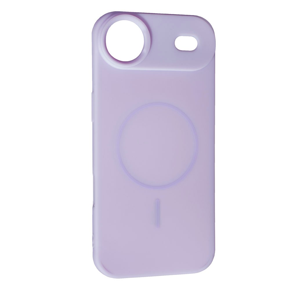 Silicone Case Full Camera Protective (AA)  with MagSafe для iPhone 17 AIR (Purple)-0