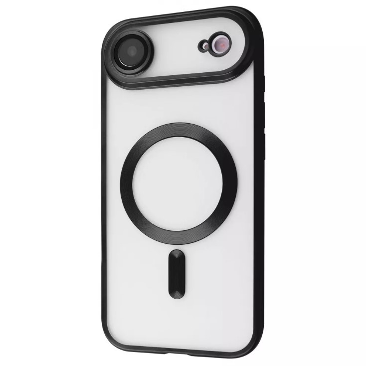 Накладка Metal Matte Case MagSafe для iPhone 17 Air (black)-0