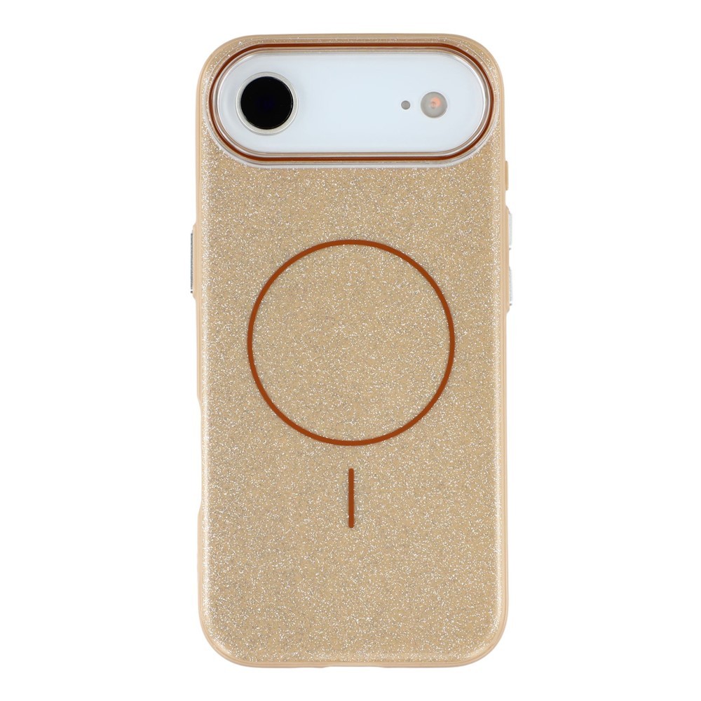 Чохол Color Glitter Magnetic для IPhone 17 Air (Кремовий)-0