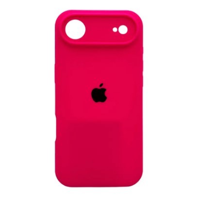 Silicone Case Full Camera Protective (AA) для iPhone 17 Air (Barbie pink)-0