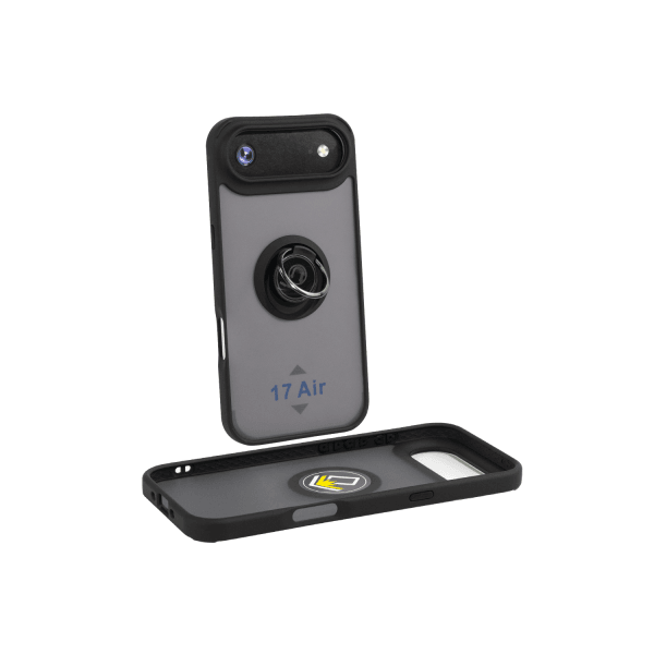 Накладка Totu Gingle Ring Camera для Iphone 17 Air  чорна-0