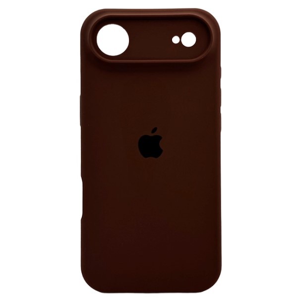 Silicone Case Full Camera Protective (AA) для iPhone 17 Air (Brown)-0