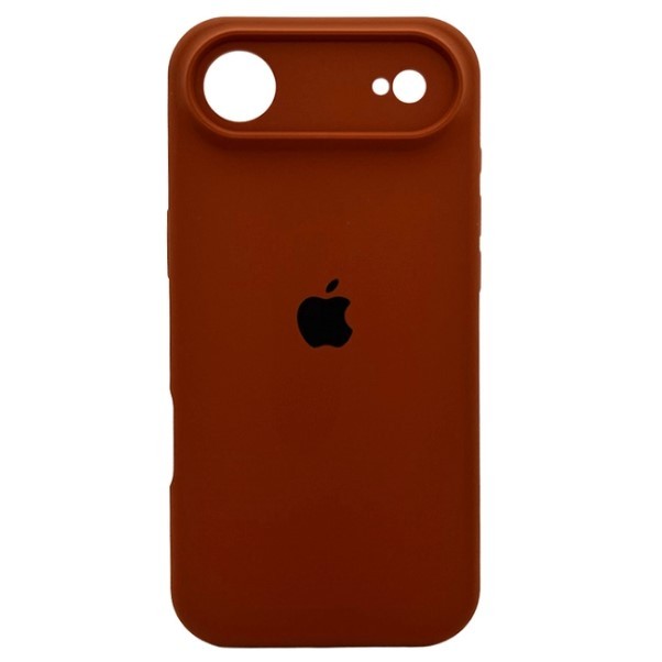 Silicone Case Full Camera Protective (AA) для iPhone 17 Air (Light brown)-0