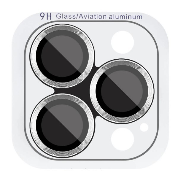 Захисне скло Metal Classic на камеру  для iPhone 17 Air  (6.6") (Сріблястий / Silver)-0