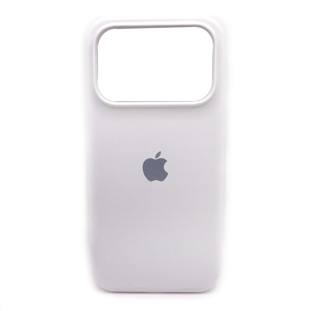 Silicone Case Full Protective with magsafe (AA) для iPhone 17 Pro (6.3") (White)-0