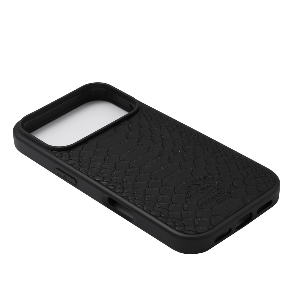 Накладка Santa Barbara Snake для iPhone 17 Pro Black-1