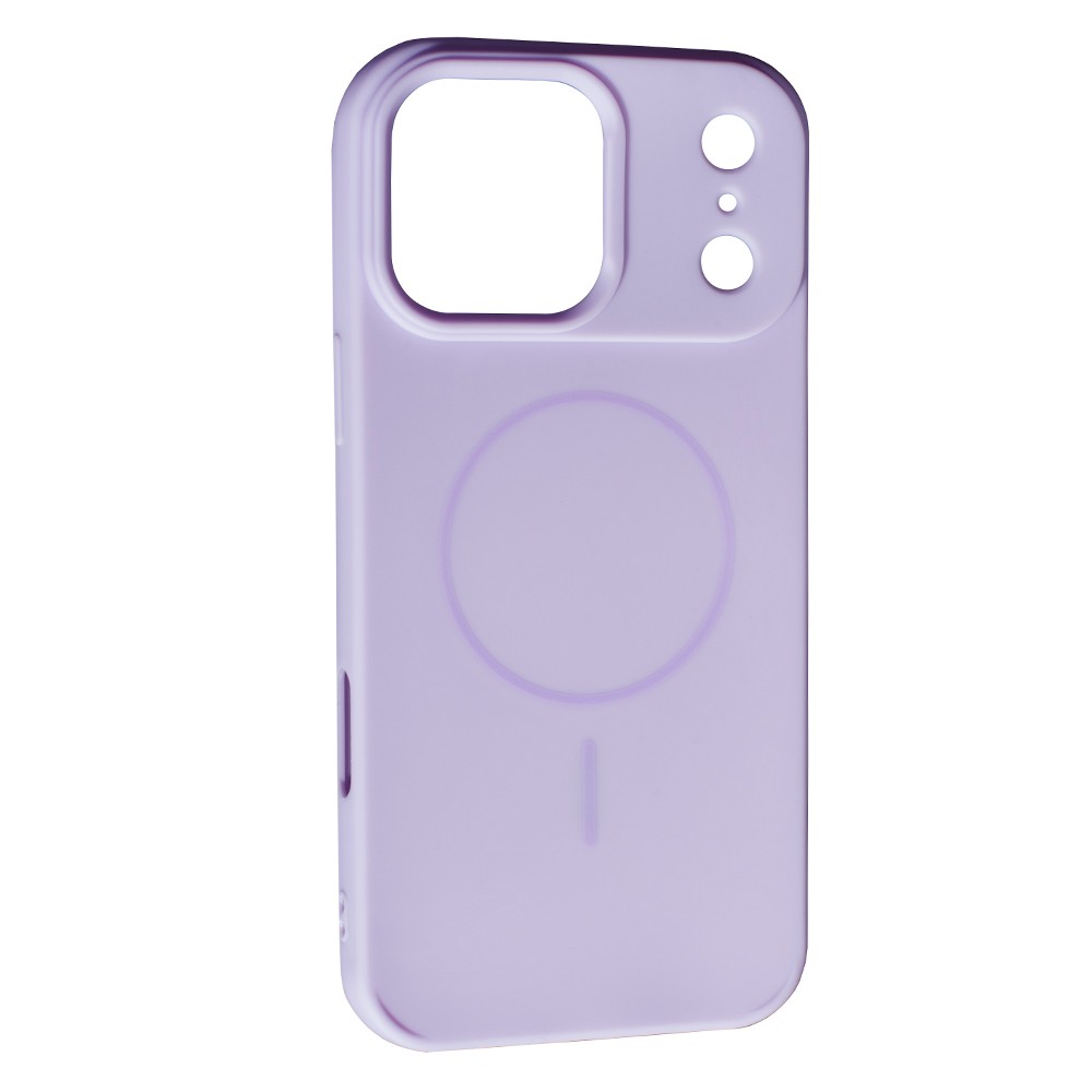 Silicone Case Full Camera Protective (AA)  with MagSafe для iPhone 17 Pro (Purple)-0