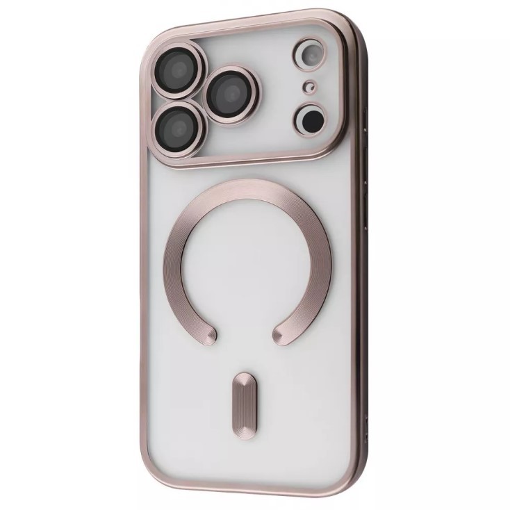 Накладка Metal Matte Case MagSafe для iPhone 17 Pro Max (natural titanium)-0