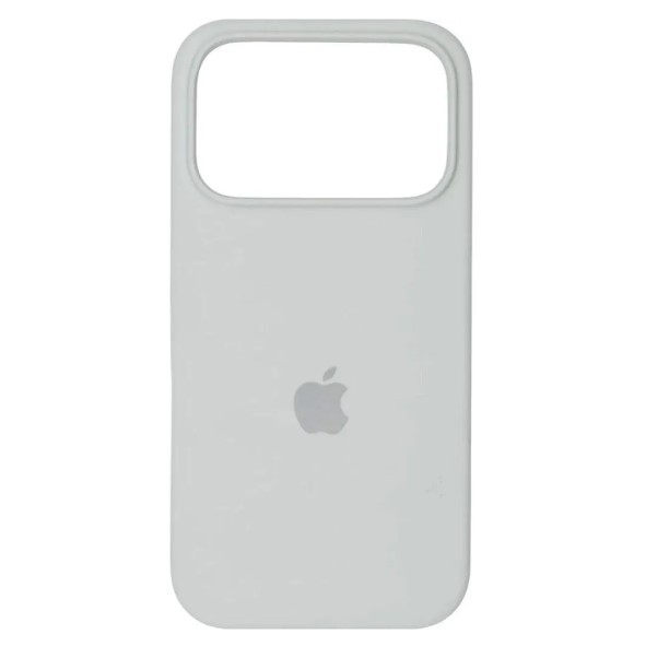 Silicone Case Full Protective (AA) для iPhone 17 Pro (6.3") (White)-0