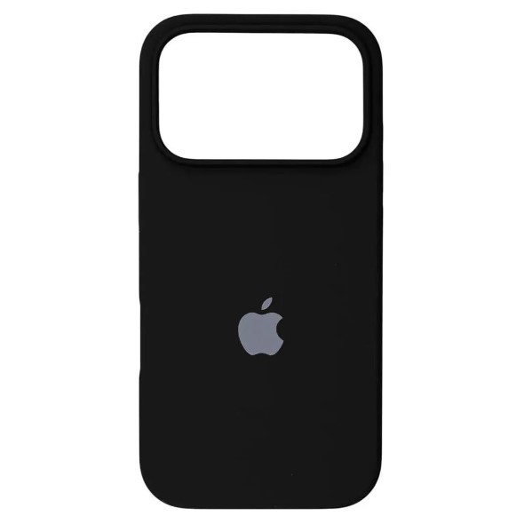 Silicone Case Full Protective (AA) для iPhone 17 Pro Max (6.9") (Black)-0