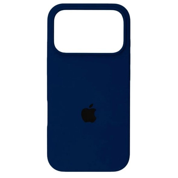 Silicone Case Full Protective (AA) для iPhone 17 Pro (6.3") (Midnight blue)-0