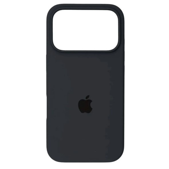 Silicone Case Full Protective (AA) для iPhone 17 Pro (6.3") (Dark grey)-0