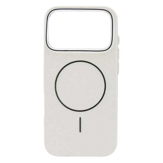 Чохол Glitter Durable Shell Magnetic для IPhone 17 Pro  білий-0