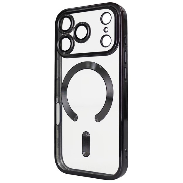 Накладка SHINING Camera MagSafe для Iphone 17 Pro  Black-0