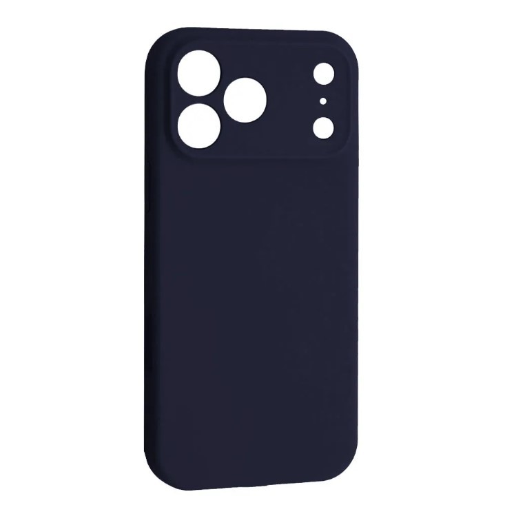 Silicone Case Full Camera Protective (AA)  для iPhone 17 Pro (Midnight blue)-0