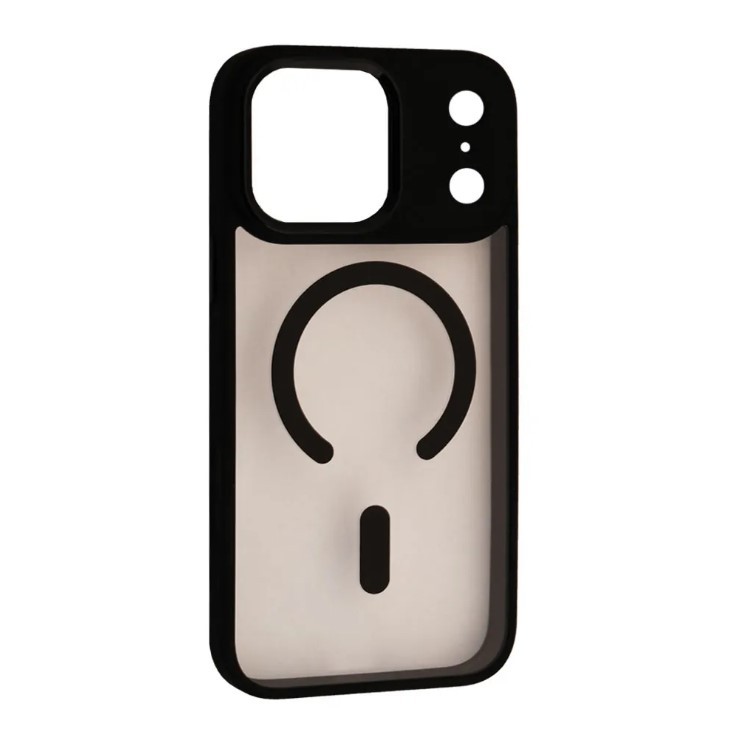 Чохол CRISTAL GUARD MagSafe для  iPhone 17 Pro Black-0