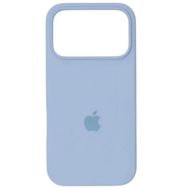 Silicone Case Full Protective Logo with magsafe (AA) для iPhone 17 Pro (6.3") (Lilac cream)-0
