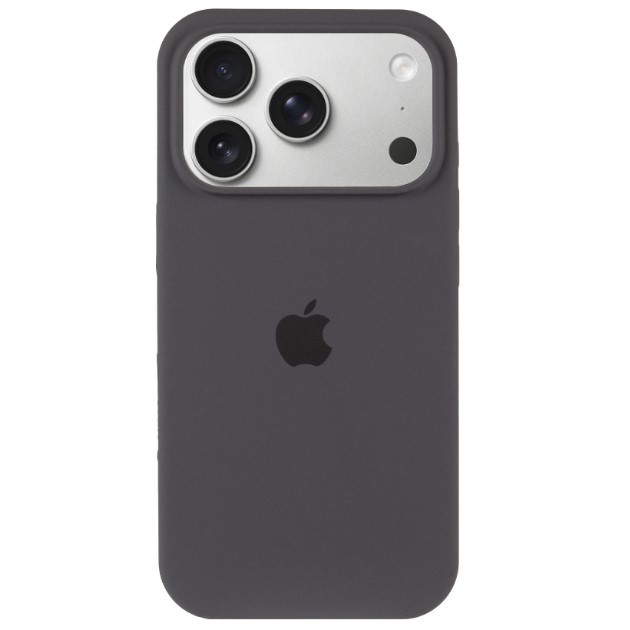 Silicone Case Full Protective Logo with magsafe (AA) для iPhone 17 Pro Max (6.9") (Grey)-0