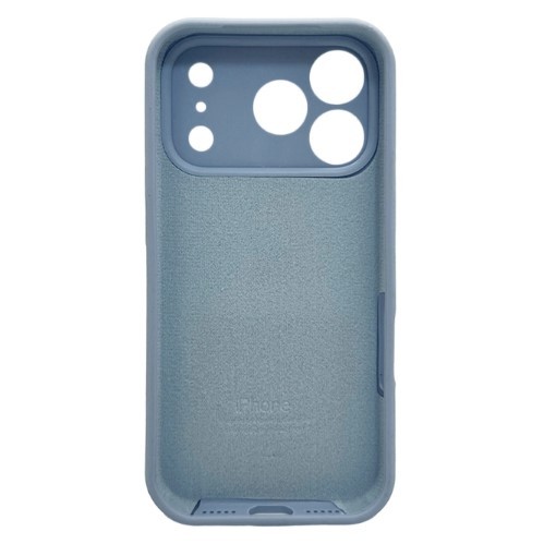 Silicone Case Full Camera Protective (AA) для iPhone 17 Pro (Lilac cream)-1