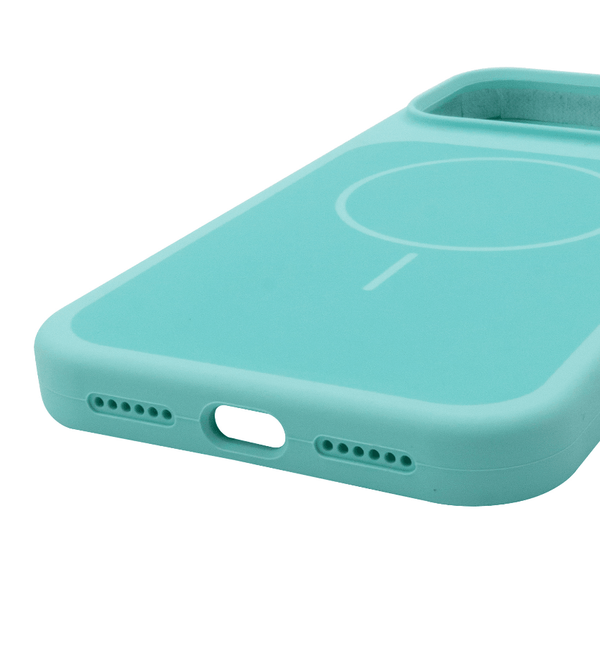 Чохол New Silicone Case MagSafe для iPhone 17 Pro Turquoise-3