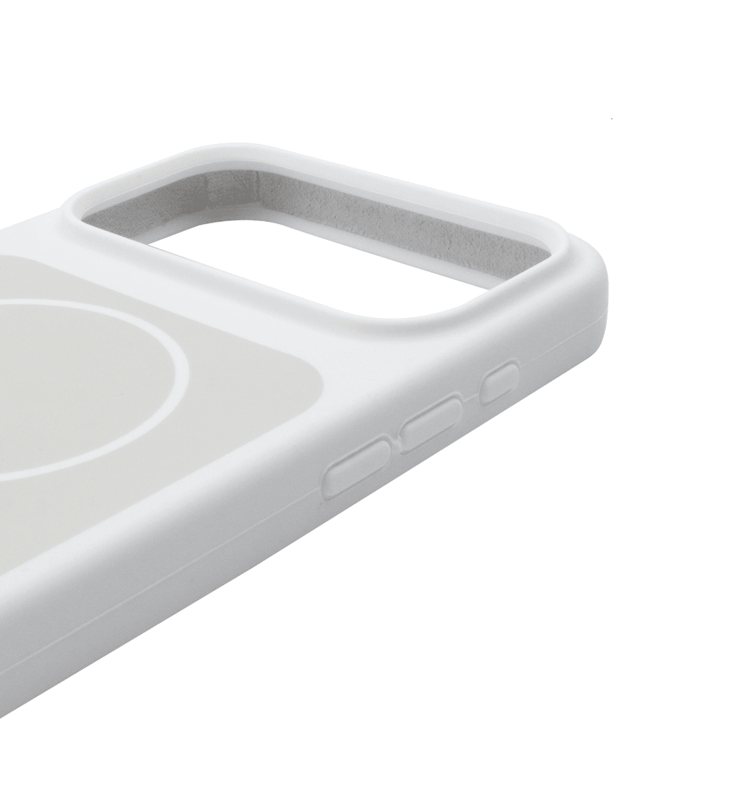 Чохол New Silicone Case MagSafe для iPhone 17 Pro White-2