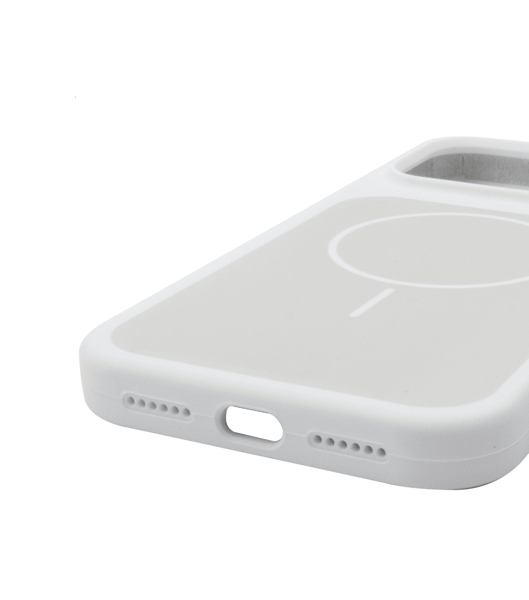 Чохол New Silicone Case MagSafe для iPhone 17 Pro White-3