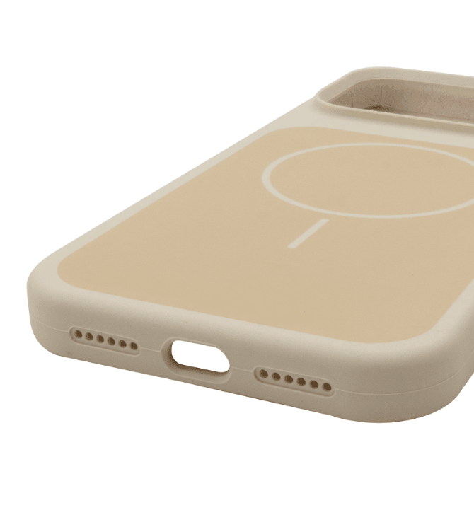 Чохол New Silicone Case MagSafe для iPhone 17 Pro Antique White-3
