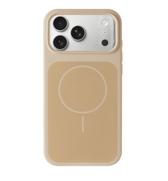 Чохол New Silicone Case MagSafe для iPhone 17 Pro Antique White-0