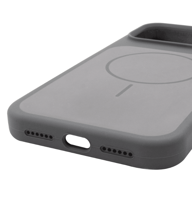 Чохол New Silicone Case MagSafe для iPhone 17 Pro Grey-3