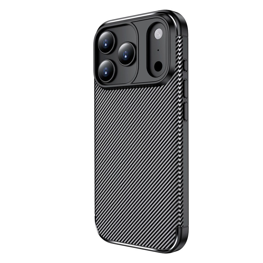 Чохол Ultimate Experience Carbon для IPhone 17 Pro чорний-1