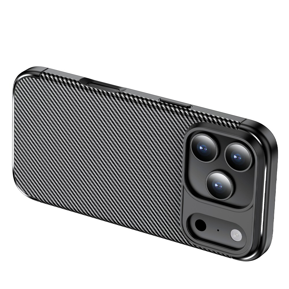 Чохол Ultimate Experience Carbon для IPhone 17 Pro чорний-2