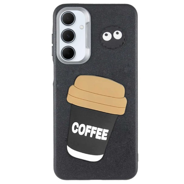 Чохол Leather Toys для Samsung A17 (Coffee / Black)-0