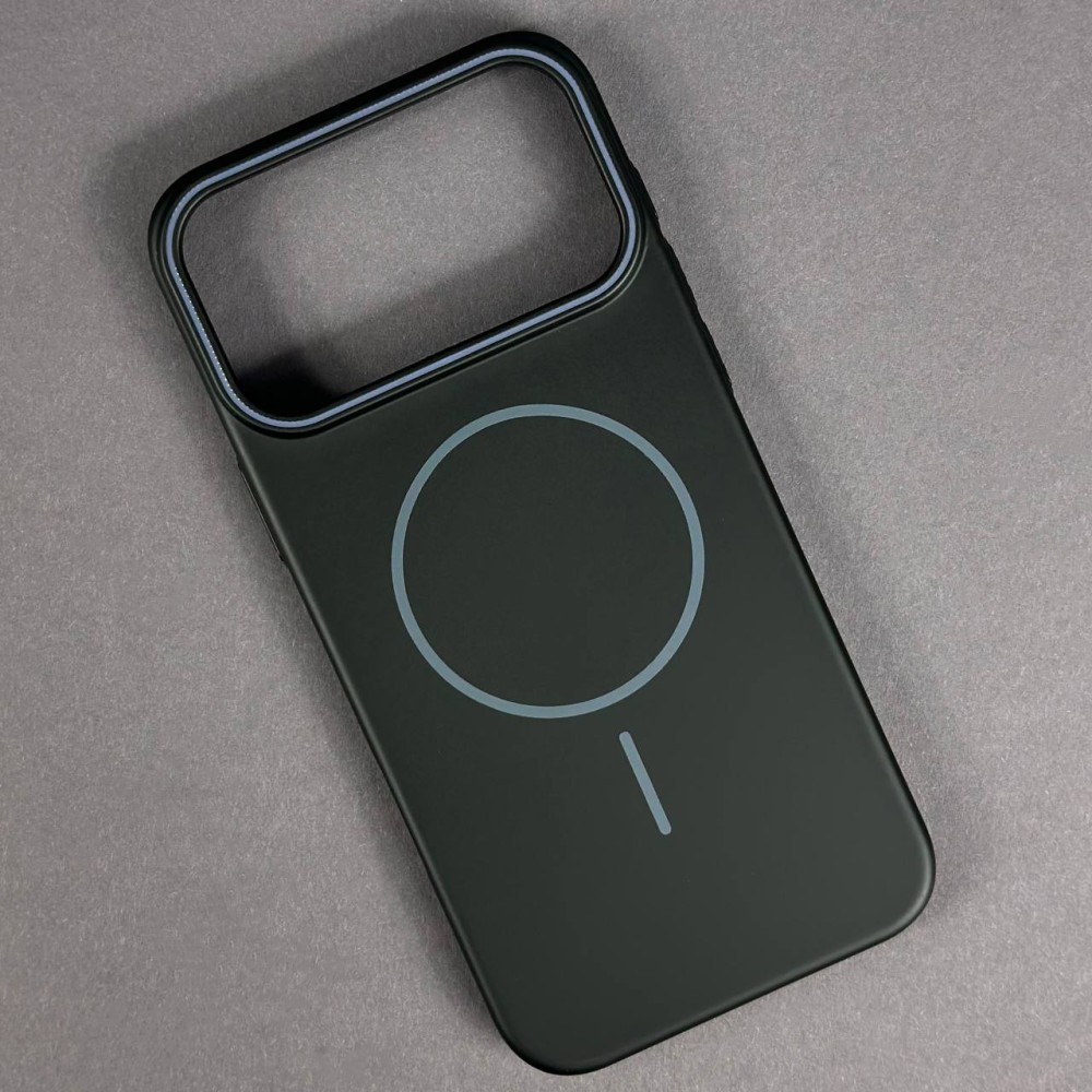 Накладка PC Delicate Magnetic IPhone 17 Pro Max 6,9" (Чорний)-0