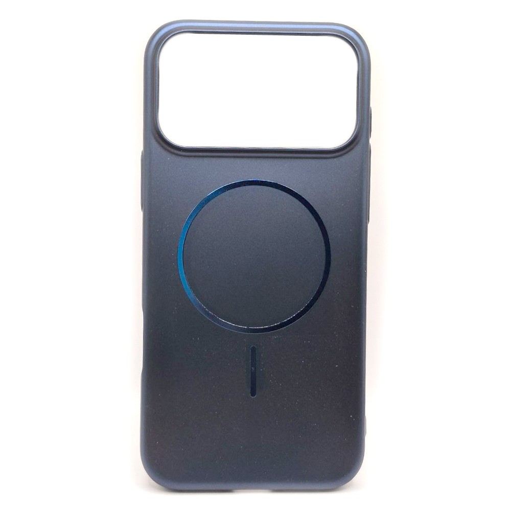 Чохол ULTRA THIN METALIC COLOR PC для Iphone 17 Pro Max (Blue)-0