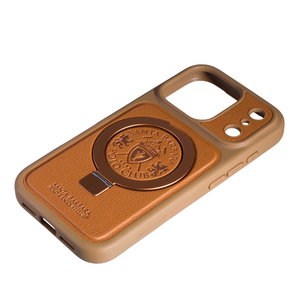 Чохол Santa Barbara Polo Primo для iPhone 17 Pro Max коричневий-1
