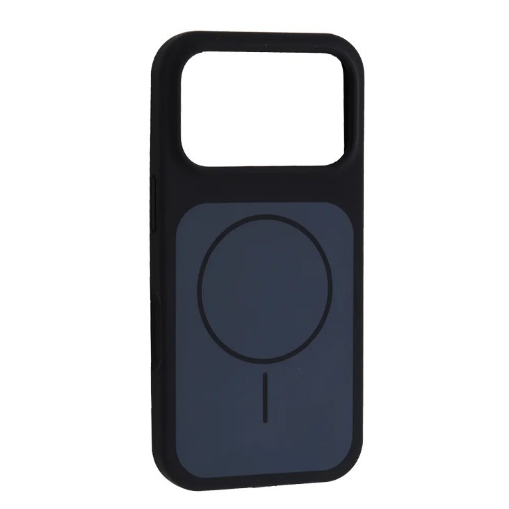 Чохол New Silicone Case MagSafe для iPhone 17 Pro Max Midnight Blue-0