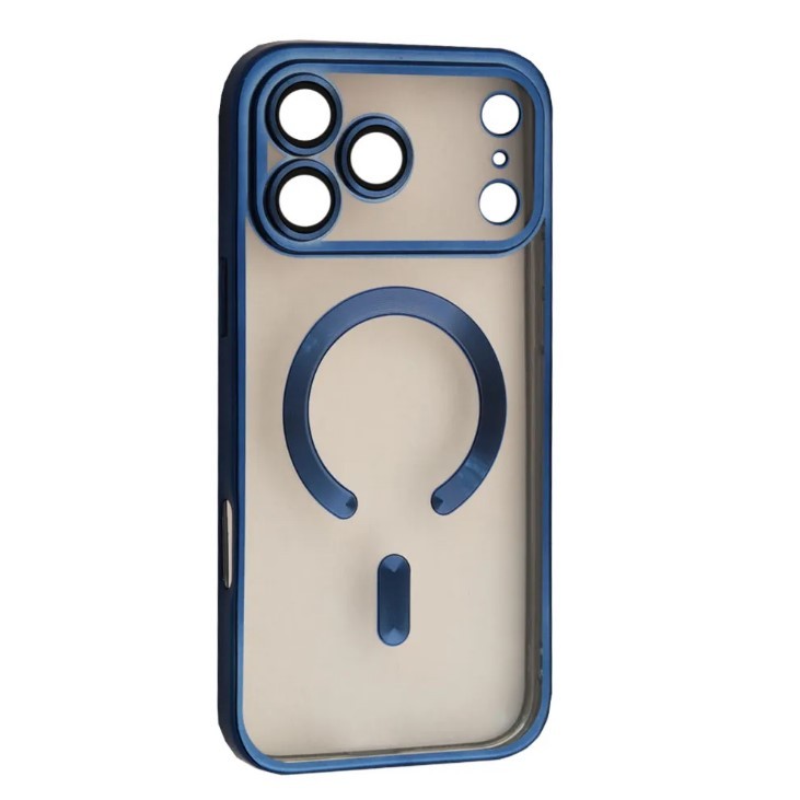 Накладка SHINING Camera MagSafe для Iphone 17 Pro Max Blue-0
