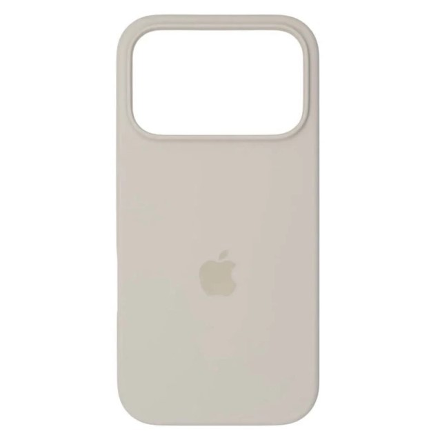 Silicone Case Full Protective (AA) для iPhone 17 Pro Max (Stone)-0