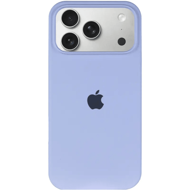 Silicone Case Full Protective (AA) для iPhone 17 Pro (6.3") (Lilac cream)-0