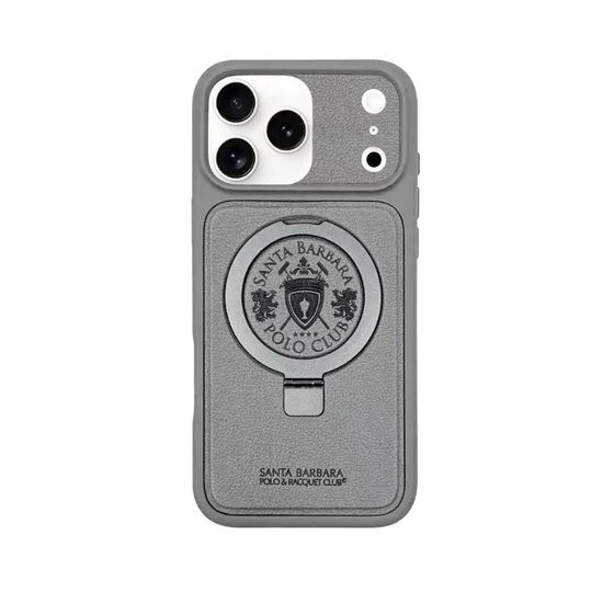 Чохол Santa Barbara Polo Primo для iPhone 17 Pro Max сірий-0