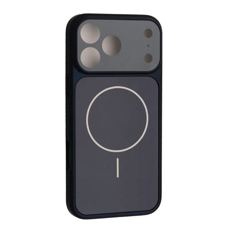 Чохол 17 Style MagSafe для iPhone 17 Pro Max темно синій-0