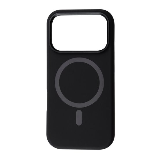 Silicone Case with MagSafe iPhone 17 Pro Max (Black)-0