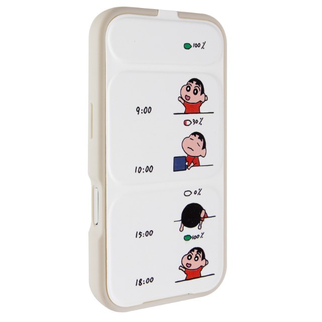 Чохол TPU Panel Stand для iPhone 17 Pro Max (Battery Mood)-0