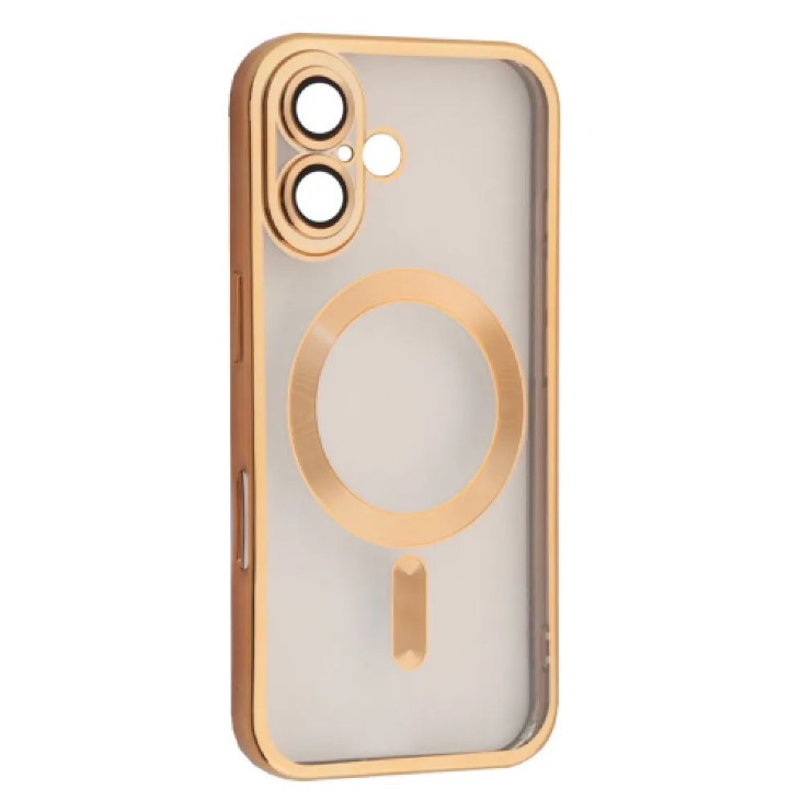 Накладка SHINING Camera MagSafe для iPhone 17 Gold-0