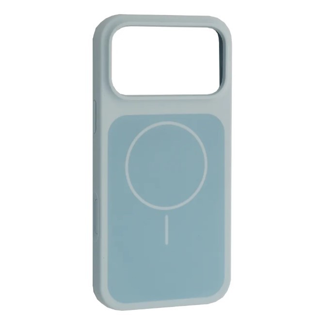 Чохол New Silicone Case MagSafe для iPhone 17 Pro Lilac cream-0