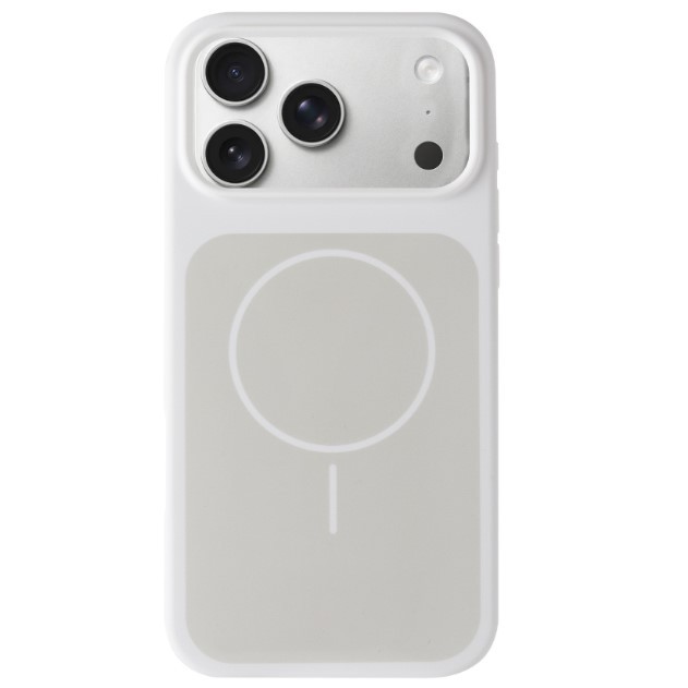 Чохол New Silicone Case MagSafe для iPhone 17 Pro Max White-0