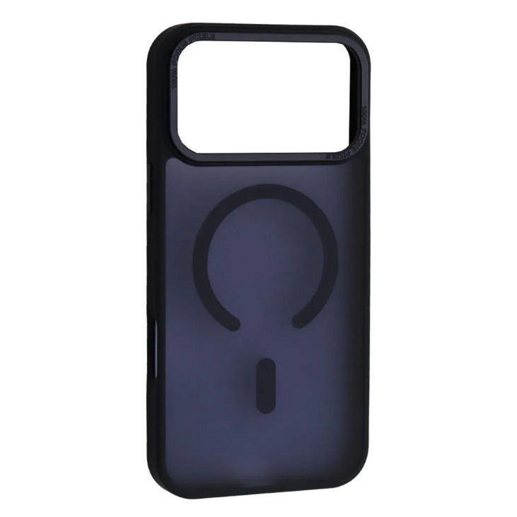 Чохол Magsafe MATTE color для iPhone 17 Pro Max темно-синій-0