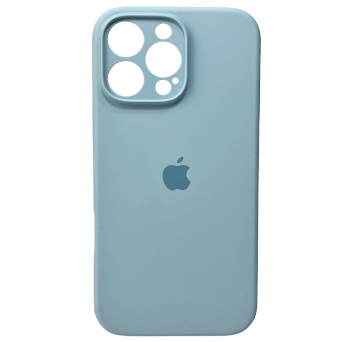 Silicone Case Full Camera Protective (AA) для iPhone 16 Pro Max (Antique blue)-0