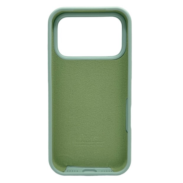 Silicone Case Full Protective (AA) для iPhone 17 Pro Max (Turquoise)-1